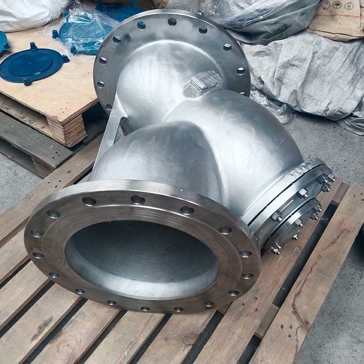 華豫供應管道除雜質GL41W-16P DN350 Y型過濾器