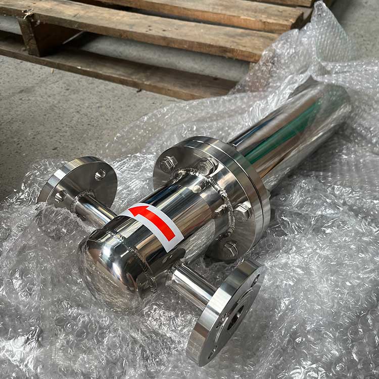 華豫供應DN80-PN16-304管道式過濾器 氣液分離