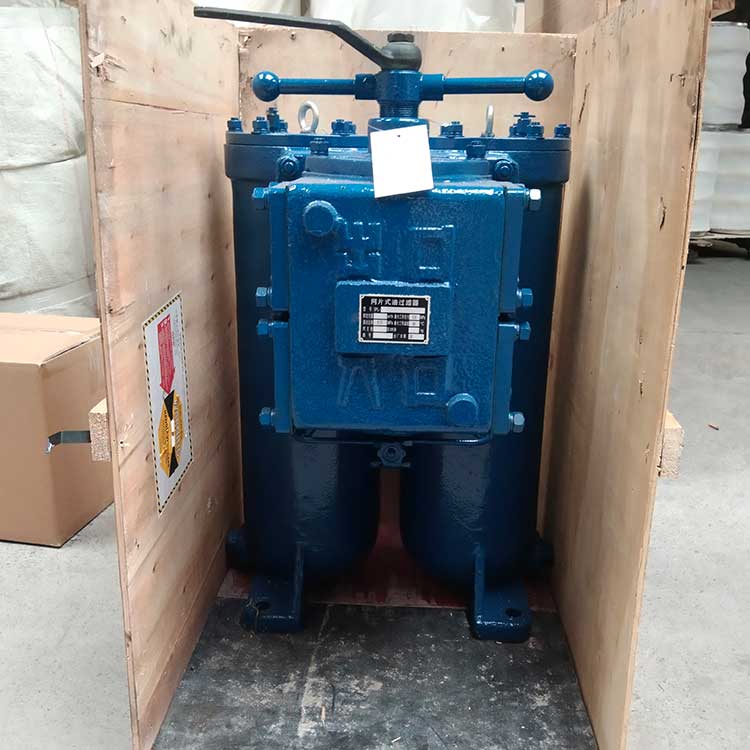 SPL-80-202目網片式雙筒油過濾器-(1)
